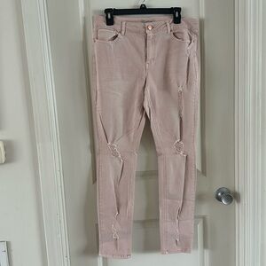 Refuge Jeans Light Pink Size 12